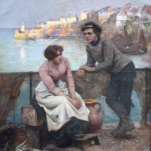 Albert Chevallier Tayler - Courting Couple - Sheila Hichens Trust